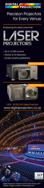 digital projection laser projector k2imaging in doha