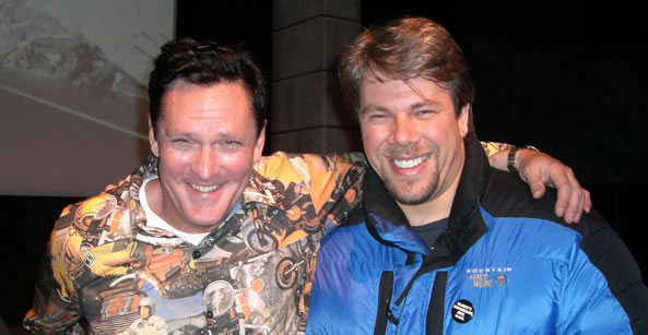 Michael Madsen and Karl Mehrer at Sundance Film Festival